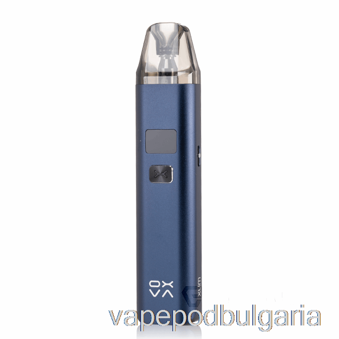 Vape 10000 Дръпки Oxva Xlim V2 25w Pod System Dark Blue